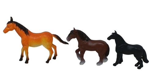 Miniature horse figurines - horse,